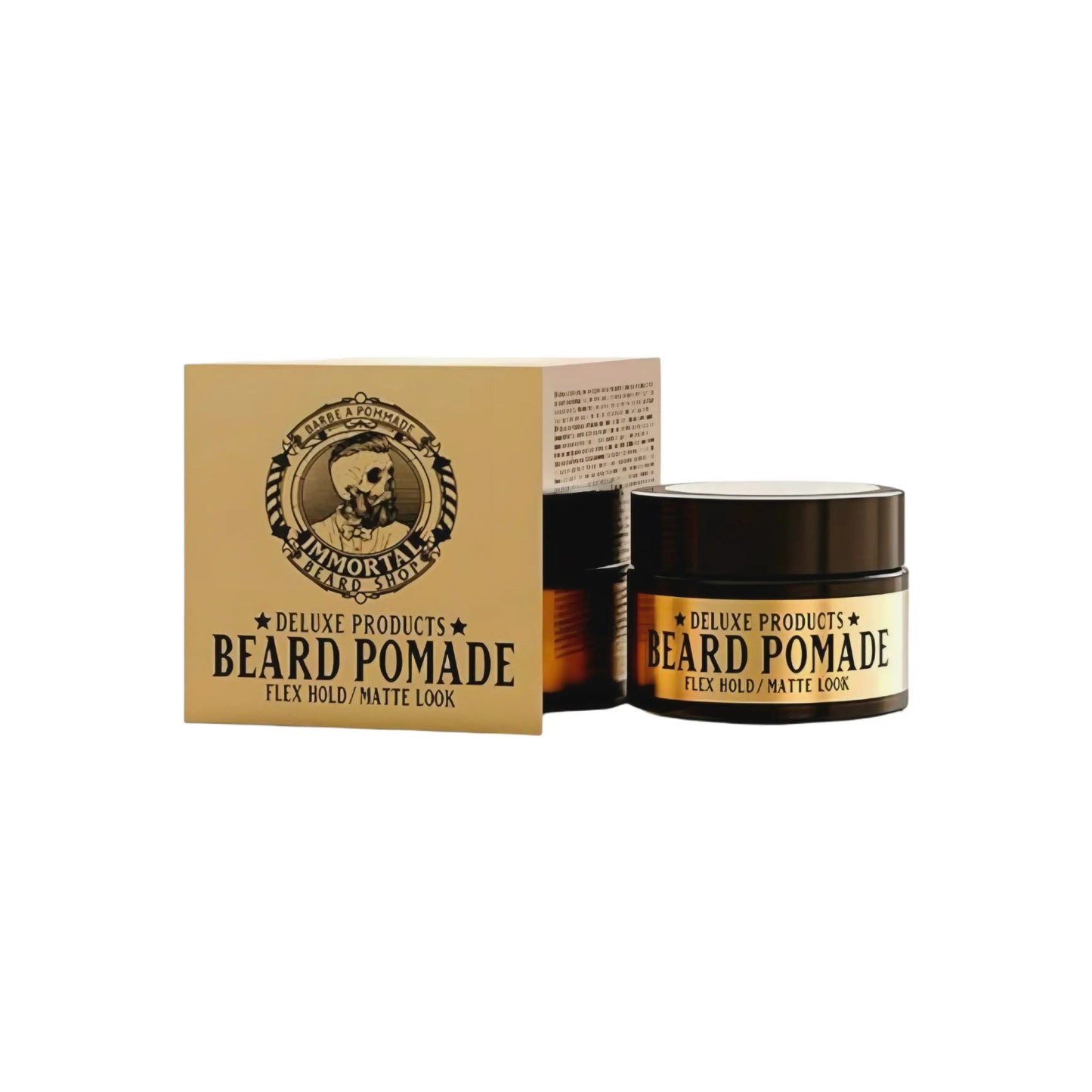 Pomada Para Barba Fijación Flexible Matte Immortal Nyc 40ml