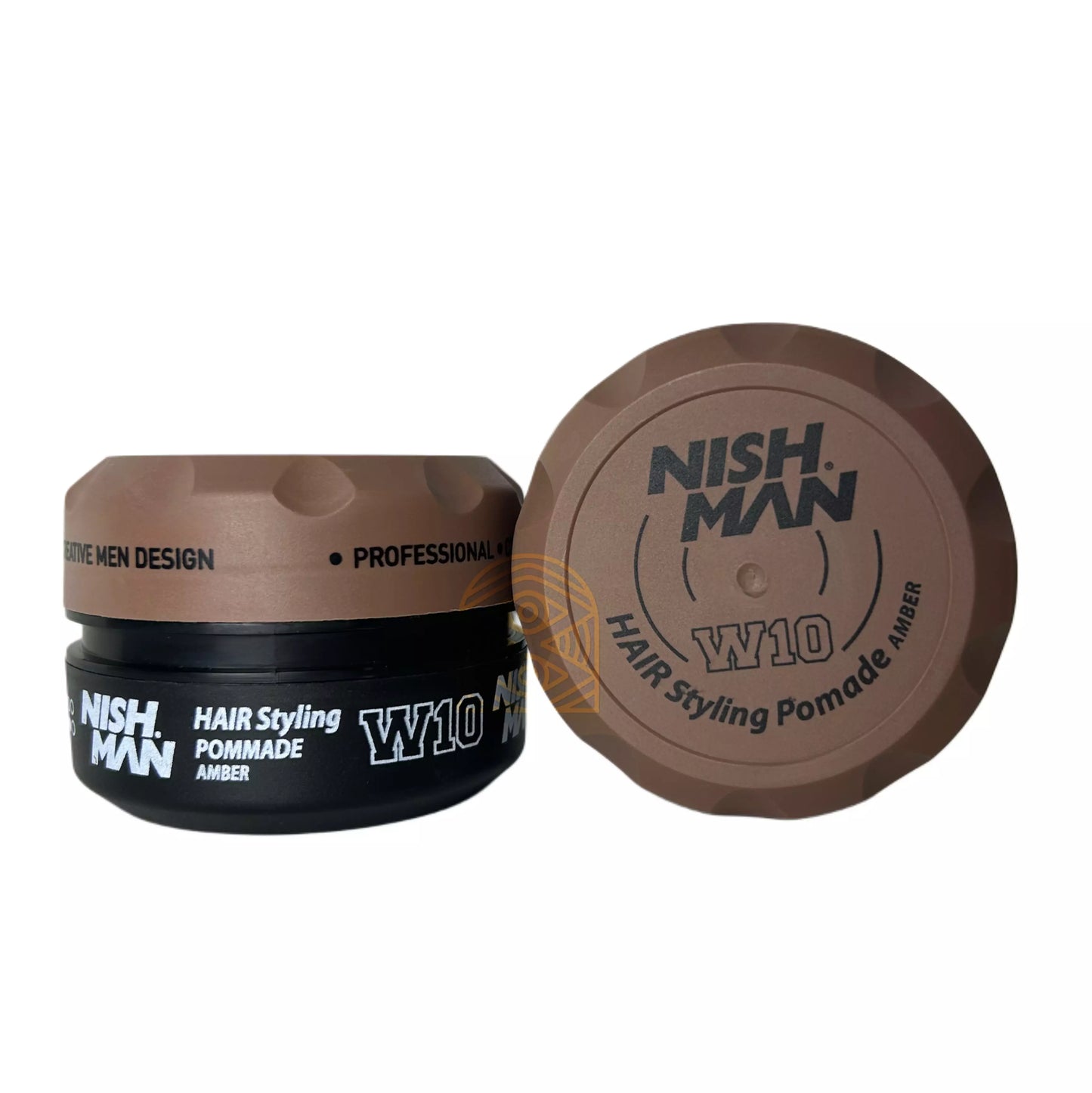 NISHMAN W10 Hair Styling Cera Pomada Ámbar 100 ml