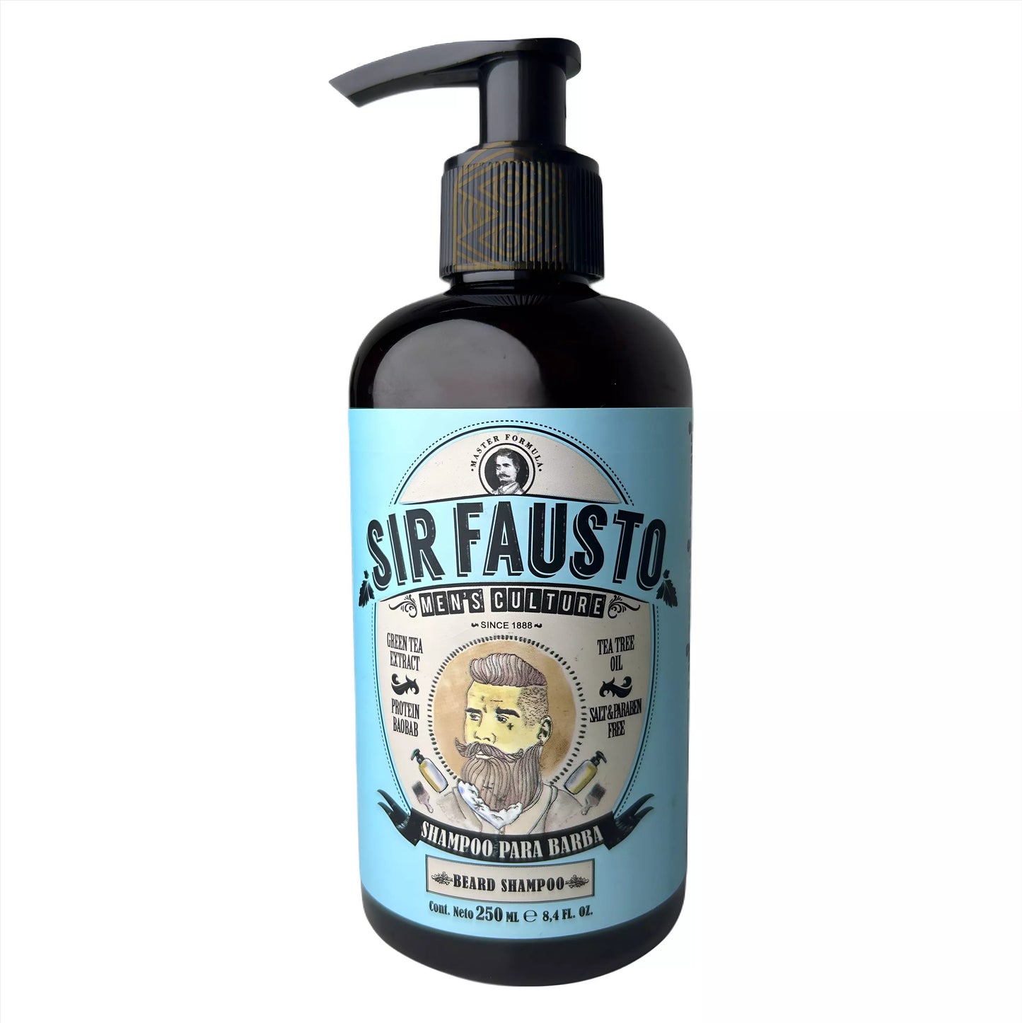 Shampoo Para Barba Sir fausto 250 Ml