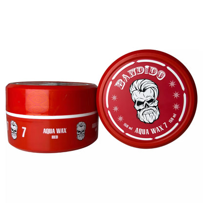 Cera para peinar Bandido Aqua Wax Red 7