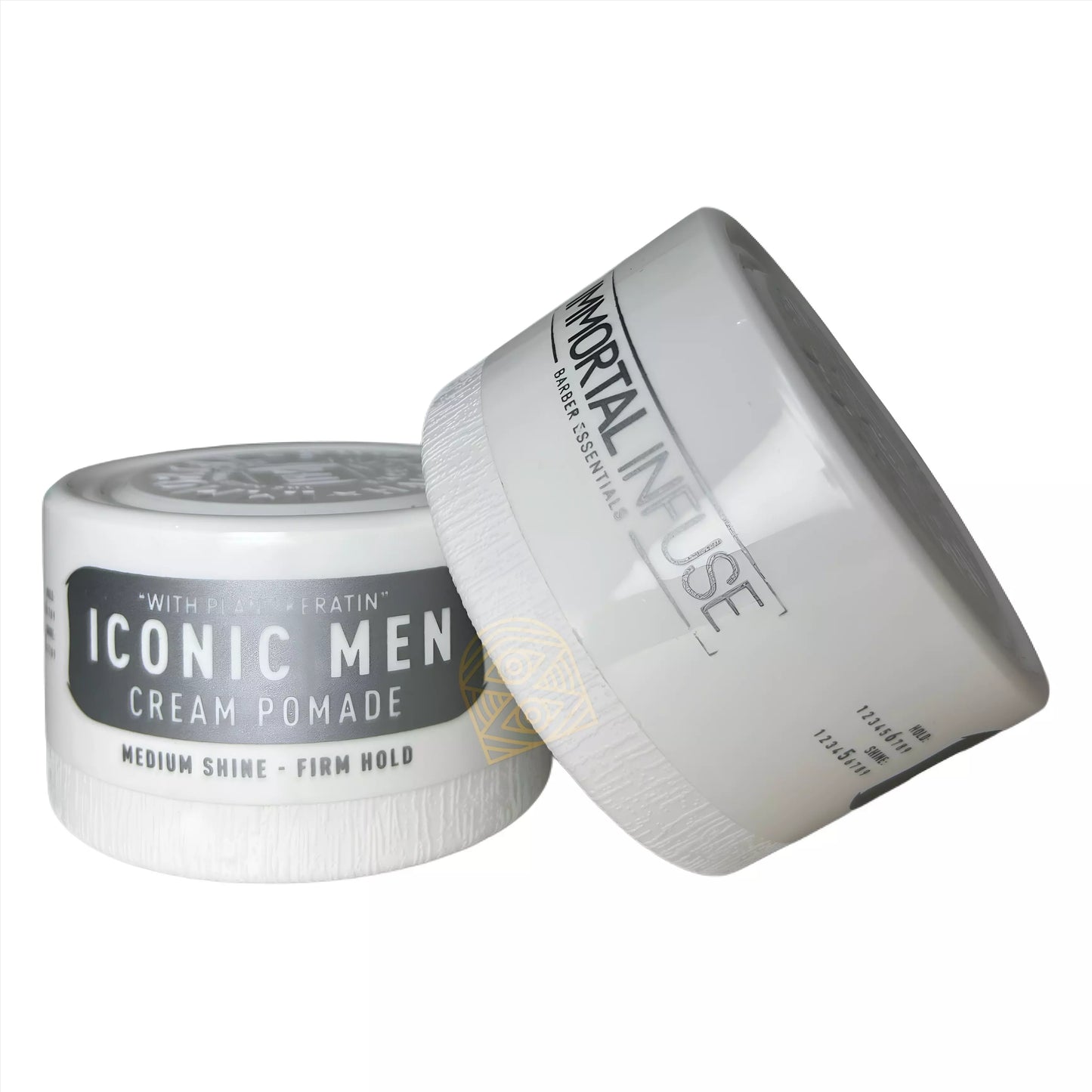 Pomada Iconic Men Crema Blanca 150ml Immortal Nyc