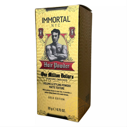 Polvo Texturizador One Million Dollars Negro 20gr Immortal