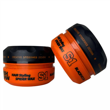 NishMan Hair Styling Spider Cera S1 Blackwidow 150ml