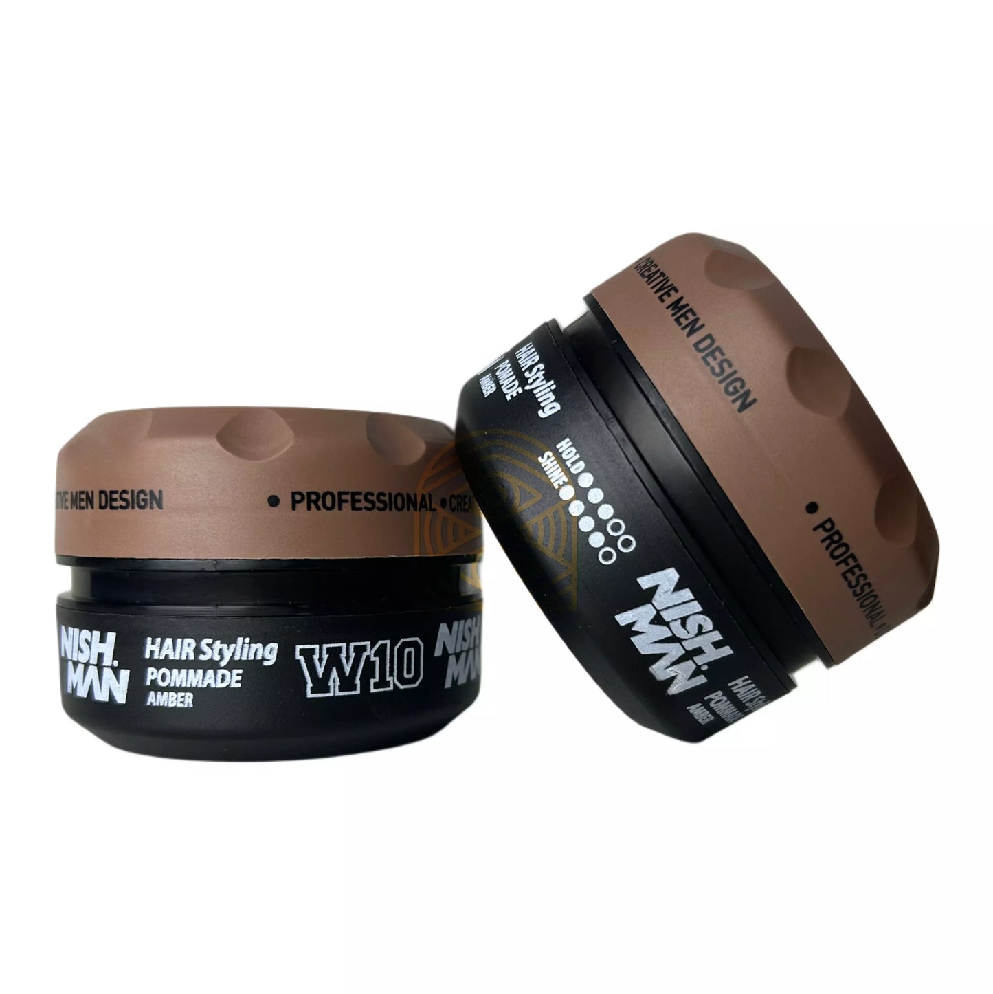 NISHMAN W10 Hair Styling Cera Pomada Ámbar 100 ml