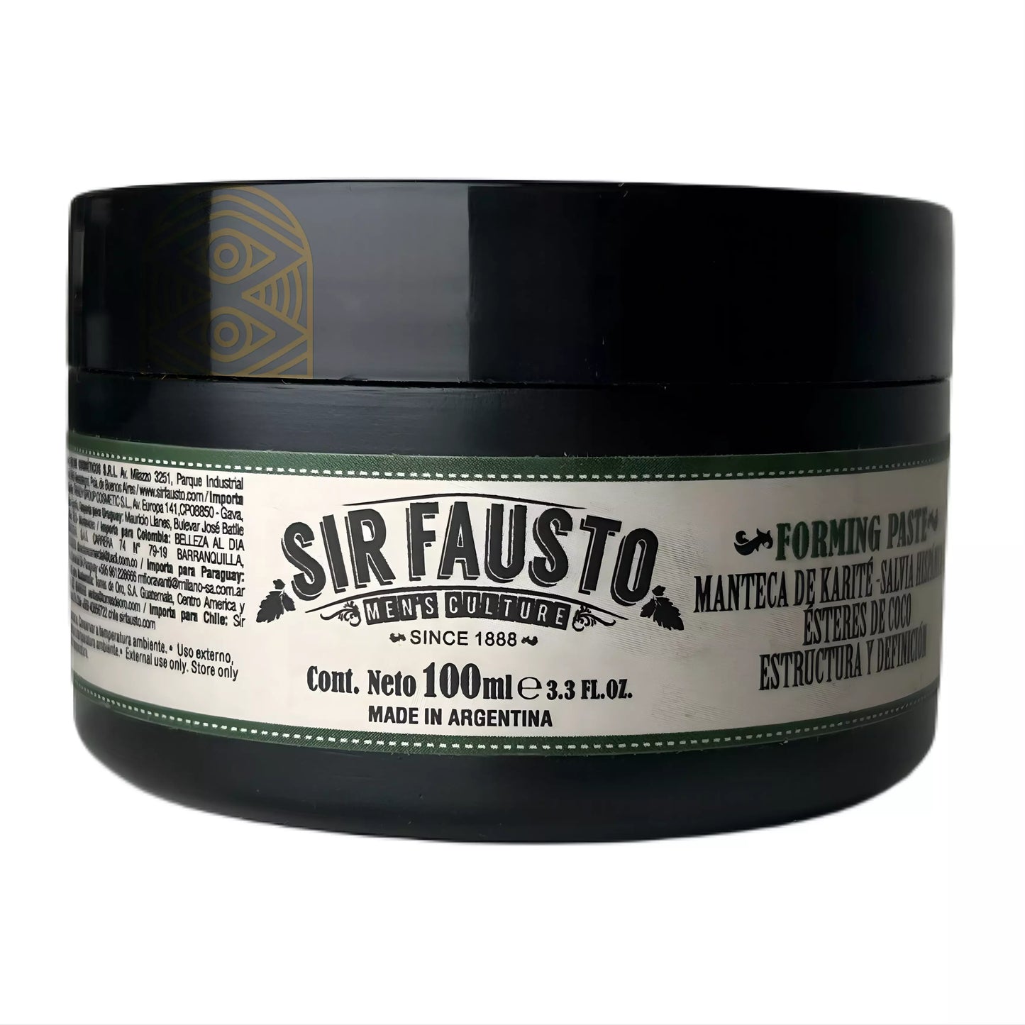 Cera Forming Paste Para Peinar Sir Fausto 100 Ml